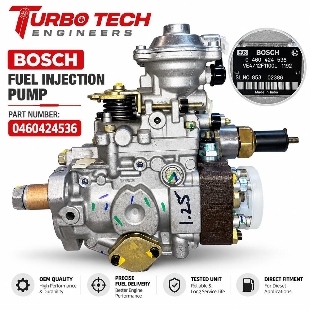 Bosch Fuel Injection Pump 0460424536 - Dimension (L*W*H): 5 Meter (M)