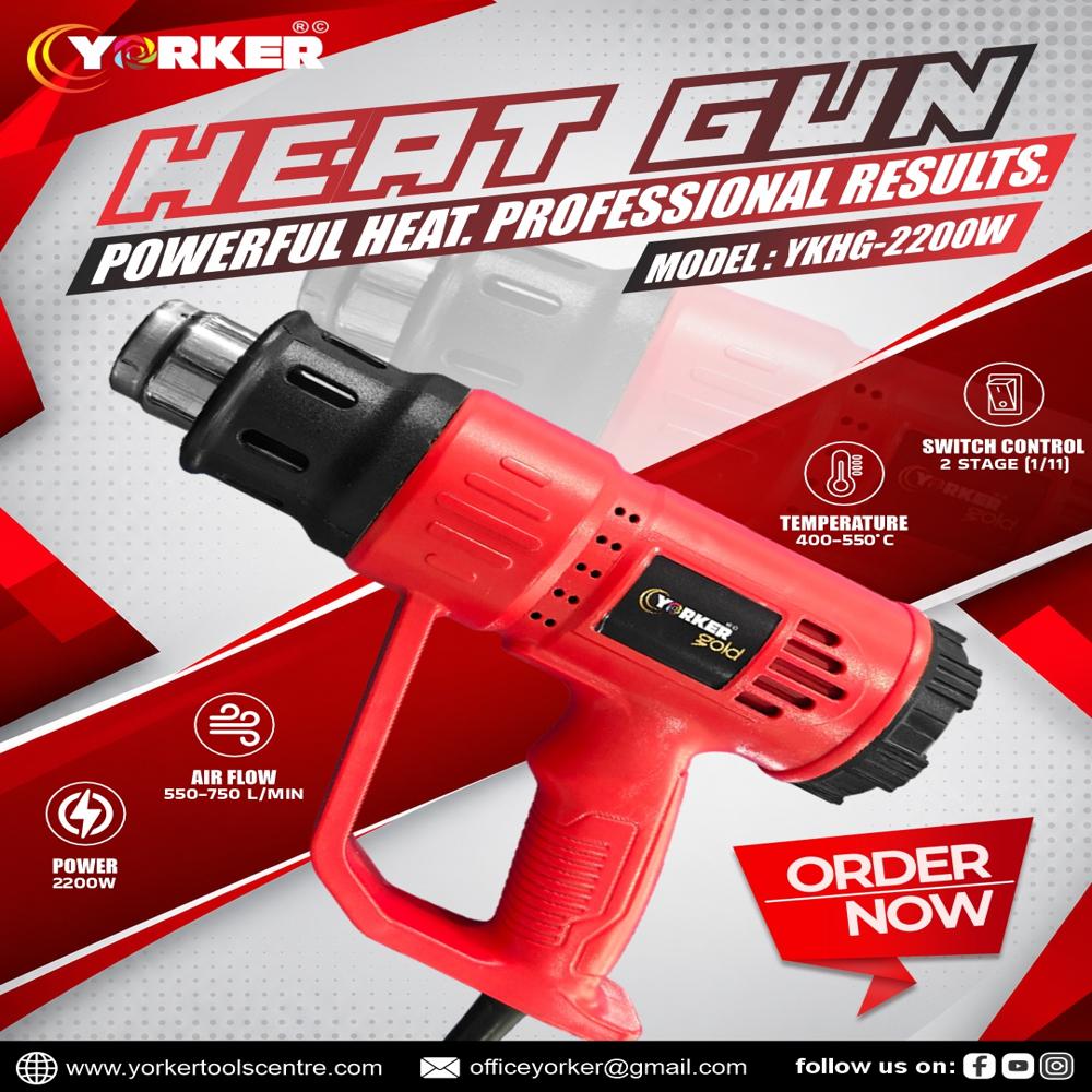 HEAT GUN 2200W YKHG2200W