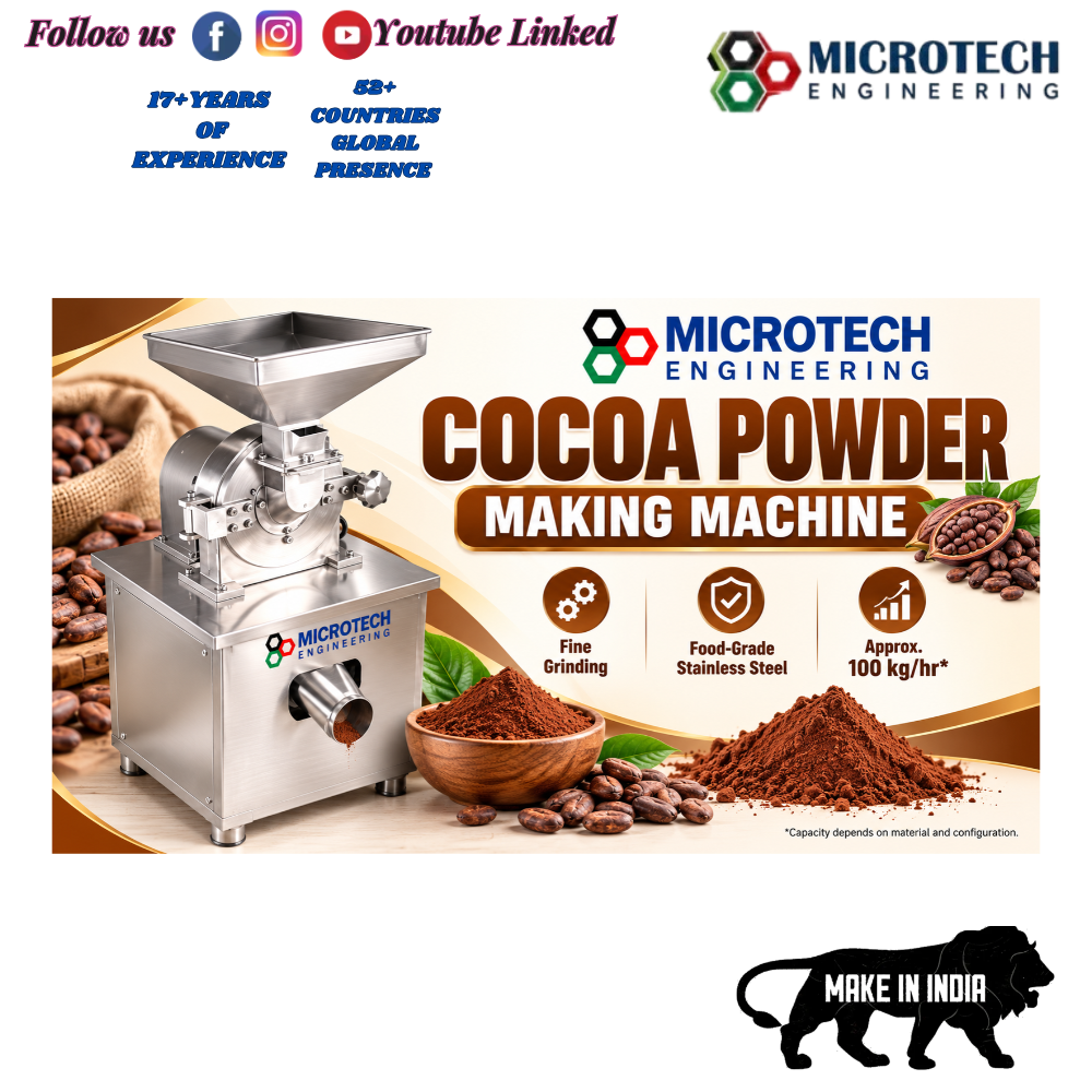 Cocoa Powder Making Machines
