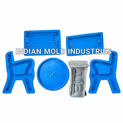 BC017 Hand Rest Interlock Chair Table Set Mould