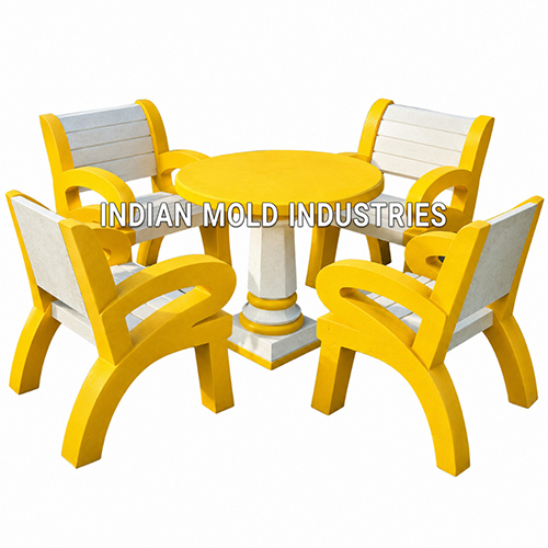 BC024 Handrest Chair Table Set Mould