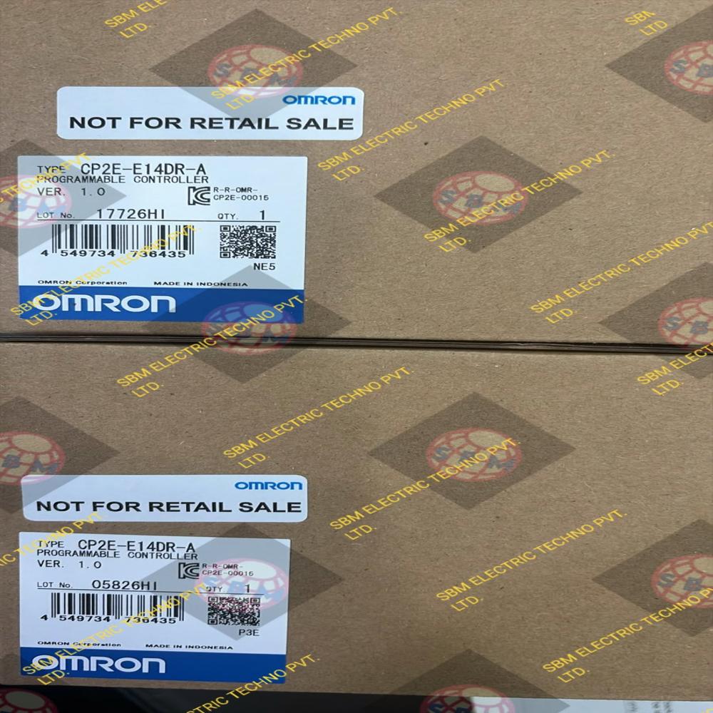 Omron Programmable Logic Controller, Cp2e-e14dr-a