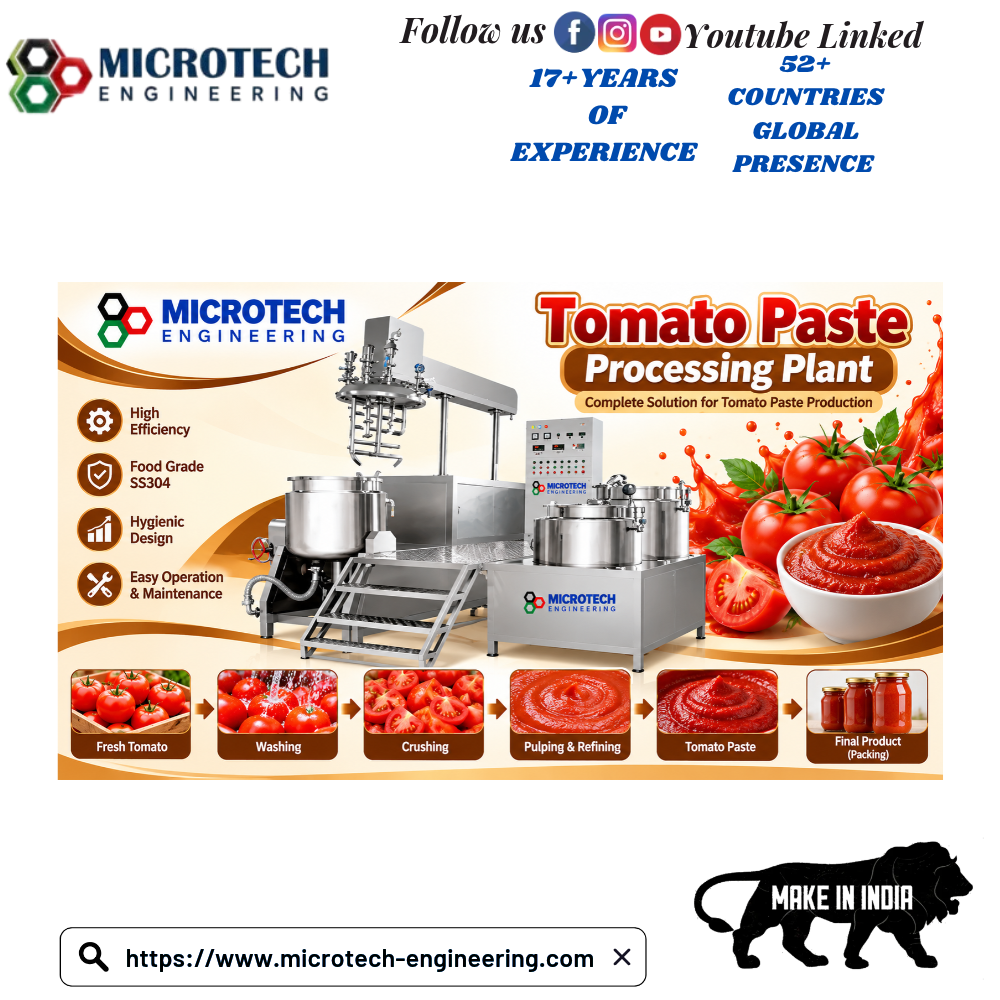 Tomato Paste Processing Plant