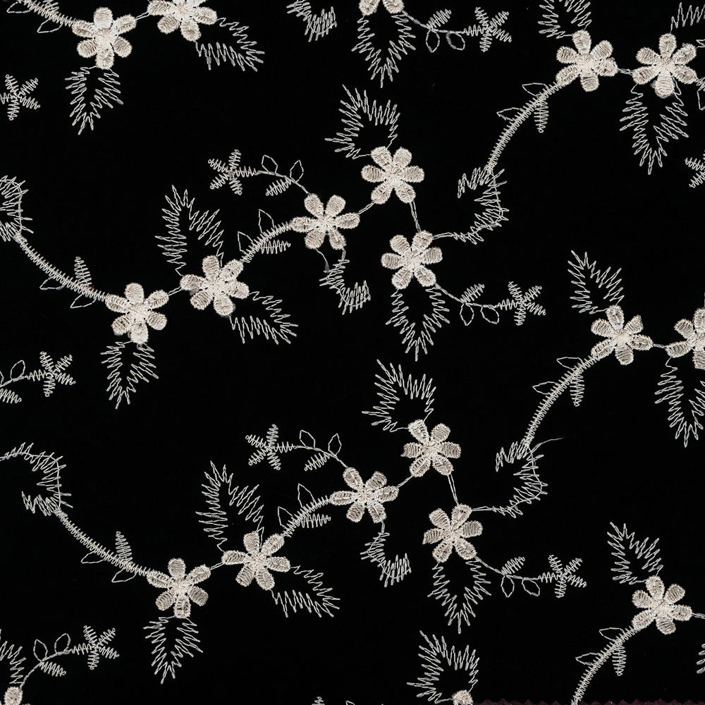 3D Floral Embroidered Designer Laces