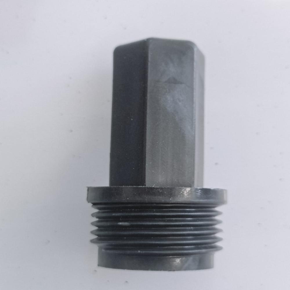 black solid pp long plug
