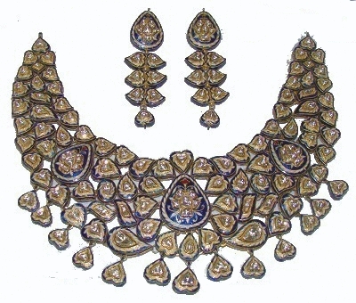 डिजाइनर नेकलेस सेट