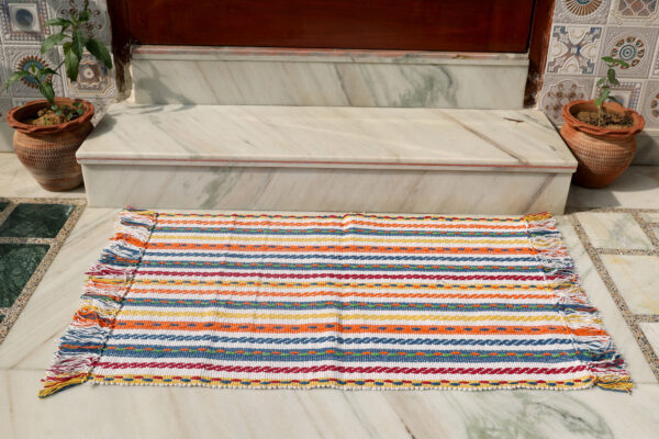 Multicolor Cotton Doormat