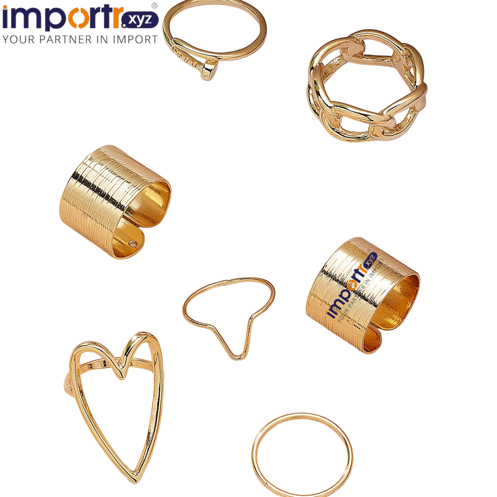 Fancy Rings - Material: Alloy / Stainless Steel / Brass