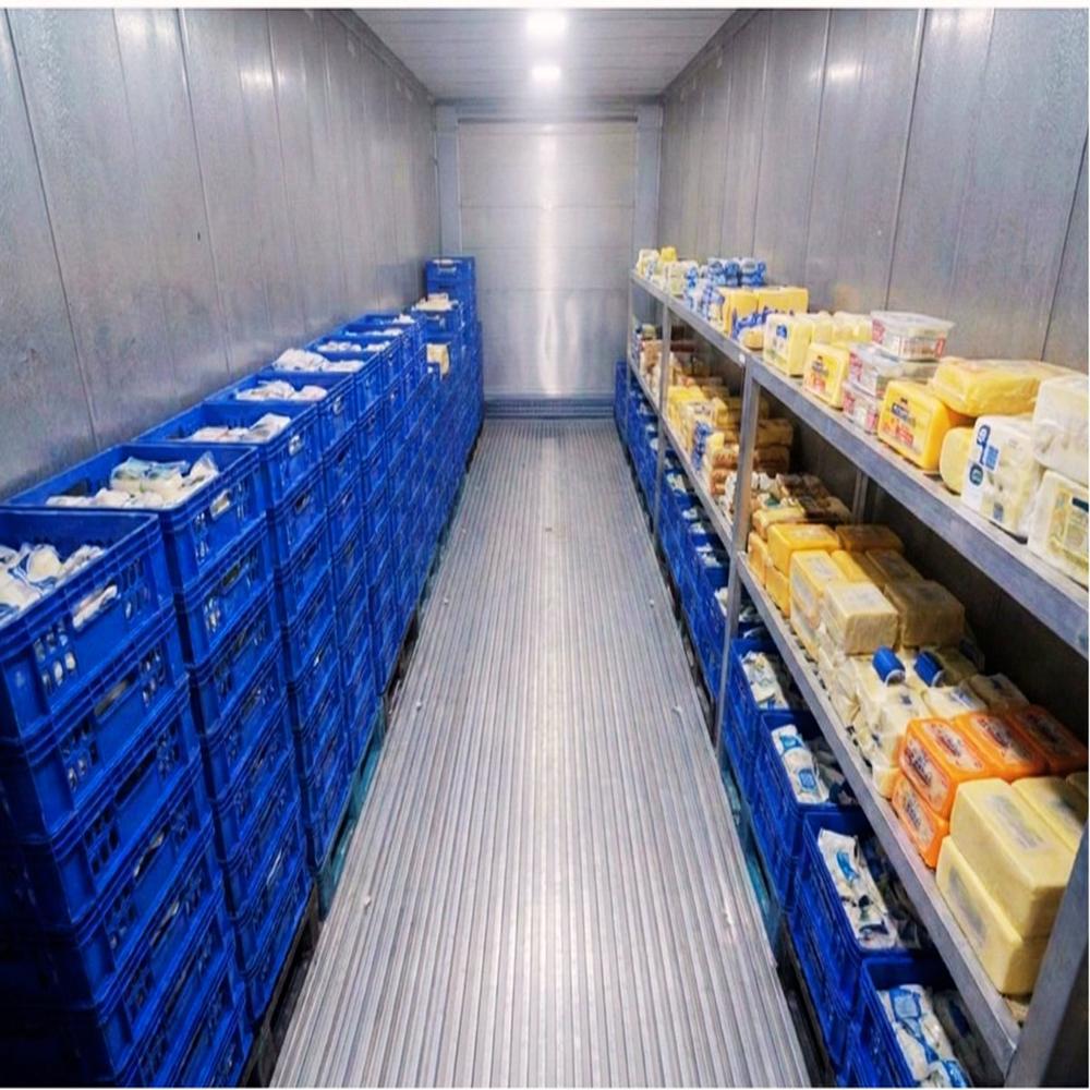 20 Ft Reefer Container for Dairy & Milk Storage | +2 to +4 Degree C Cold Storage for Milk, Paneer & Curd