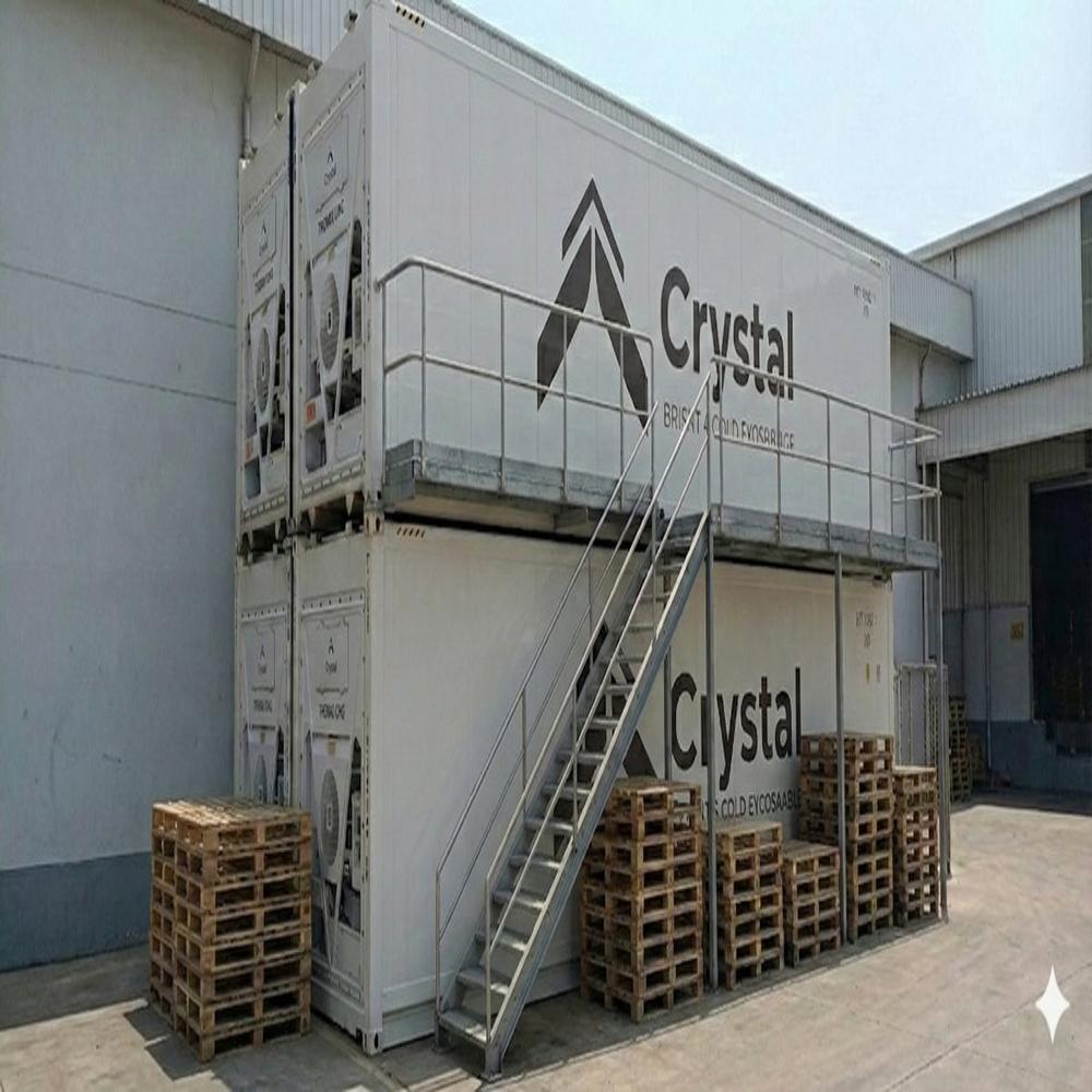 20 Ft Refurbished Reefer Cold Storage for Potato, Onion & Vegetables | Farm Cold Room for FPOs & Traders