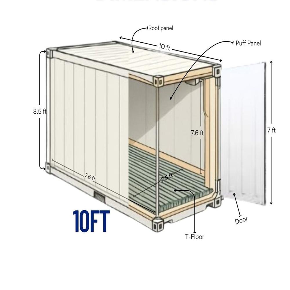 20 Ft Refurbished Reefer Cold Storage for Potato, Onion & Vegetables | Farm Cold Room for FPOs & Traders