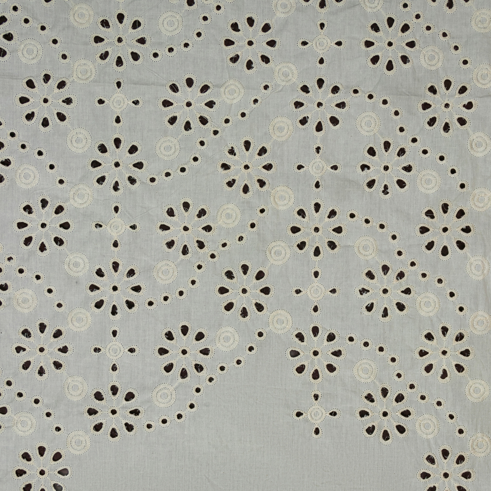 Cotton Eyelet Cutwork Fabric Laces