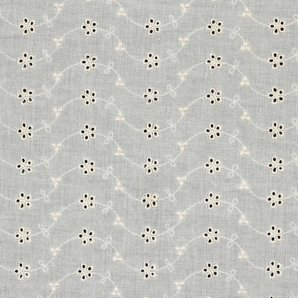 Cotton Leaf Design Embroidery Laces