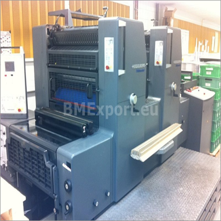 Heidelberg PRINTMASTER PM 74-2 एक उच्च गुणवत्ता वाले प्रिंटिंग मशीन है जो त्रुटि रहित प्रिंटिंग के लिए डिज़ाइन की गई है। यह उपयोगकर्ता के अनुकूल है और इसमें नवीनतम तकनीक का उपयोग किया गया है।