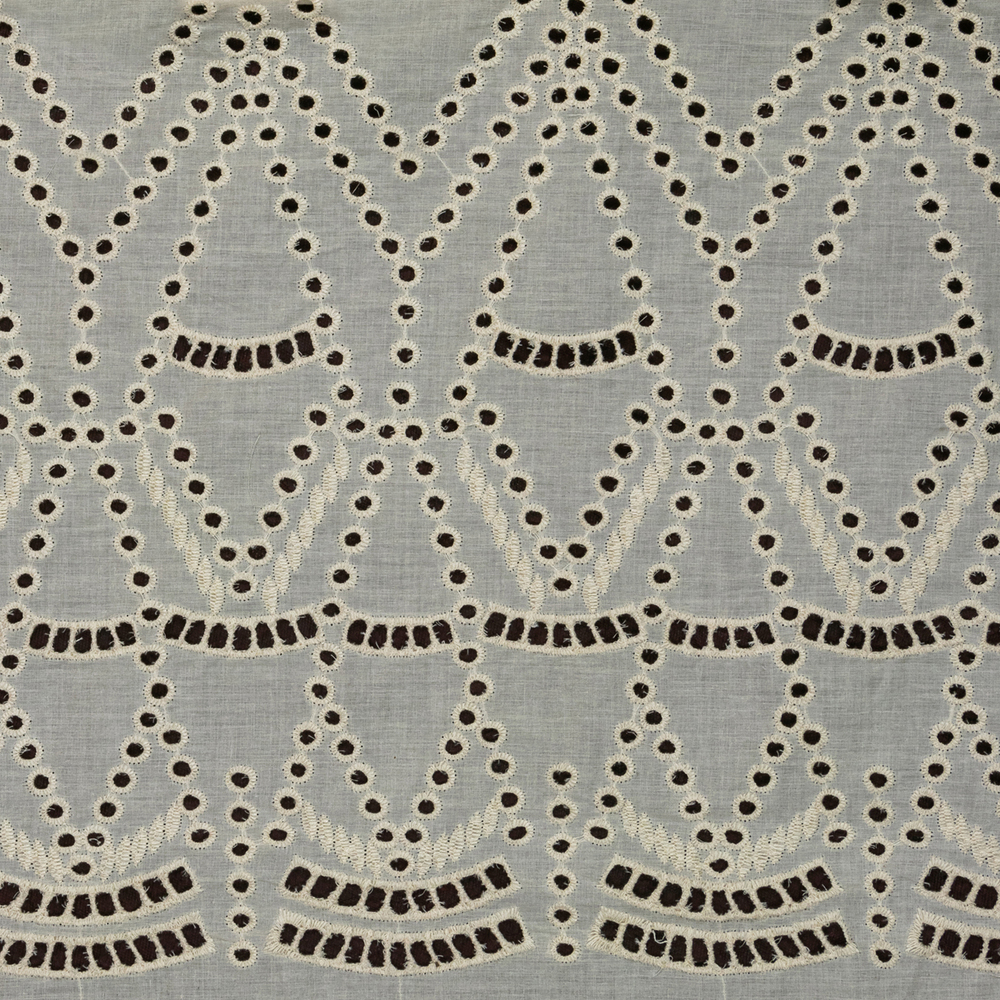 Cotton Printed Pattern Border Laces