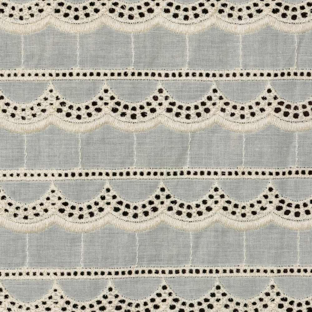 Cotton Hemline Border Laces