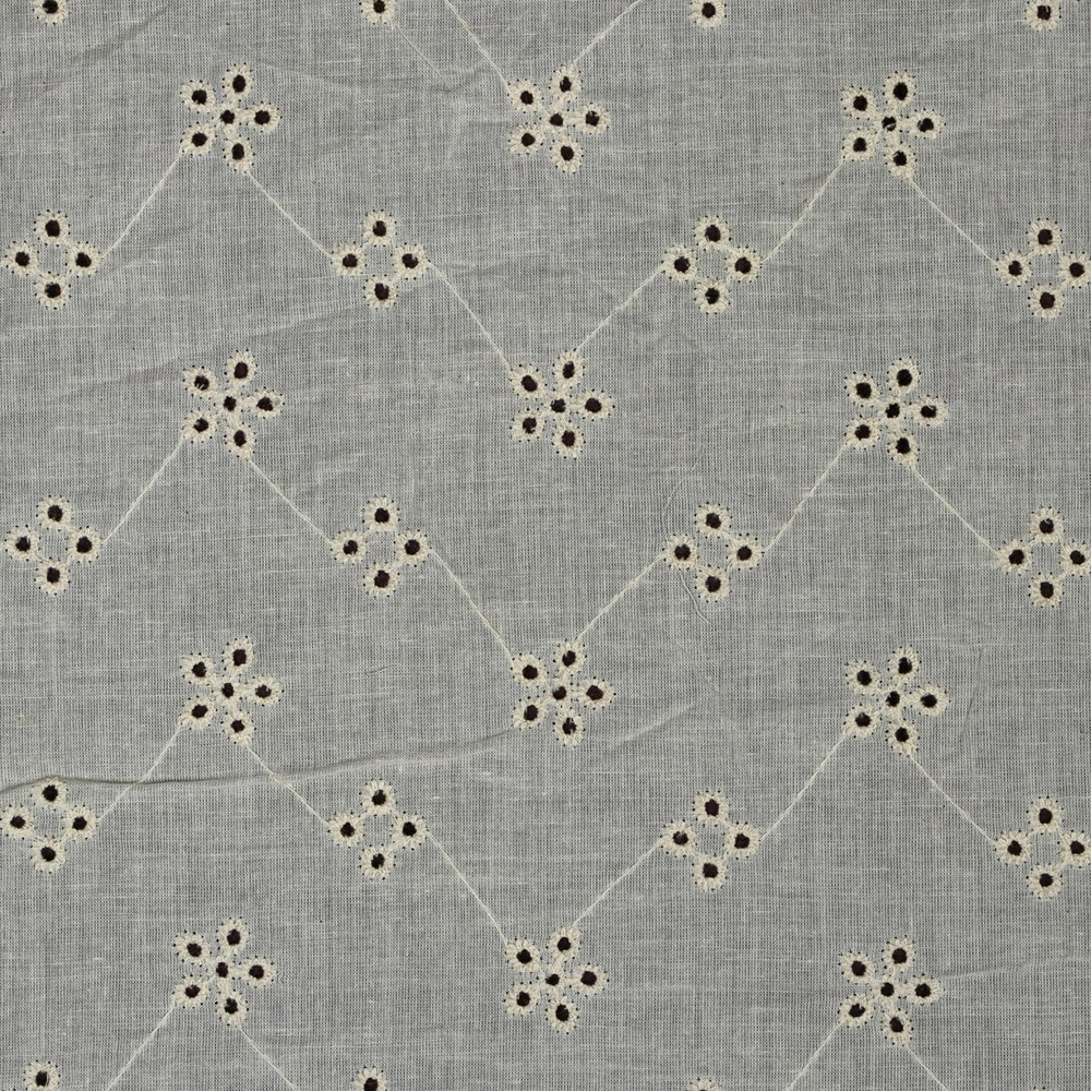 Cotton Printed Border Laces