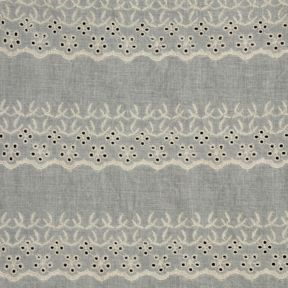 Cotton Corded Embroidered Laces
