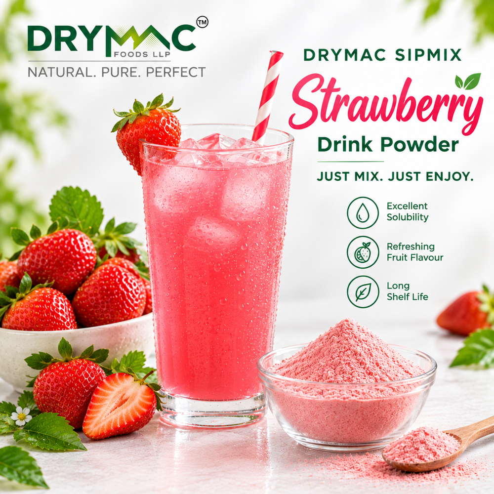 Instant Straberry Drink Powder
