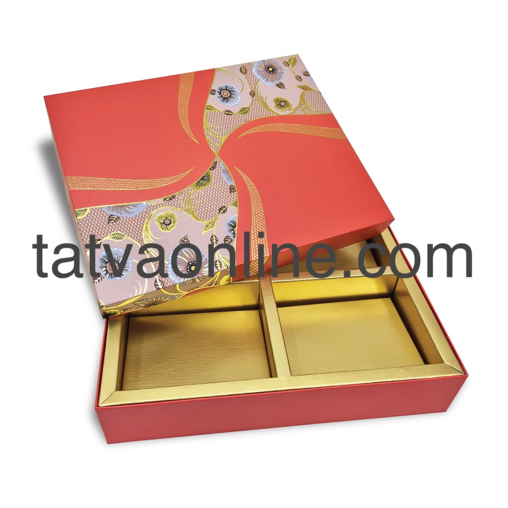 Mithai Box - For 500 gm Sweets, Mithai, Dates