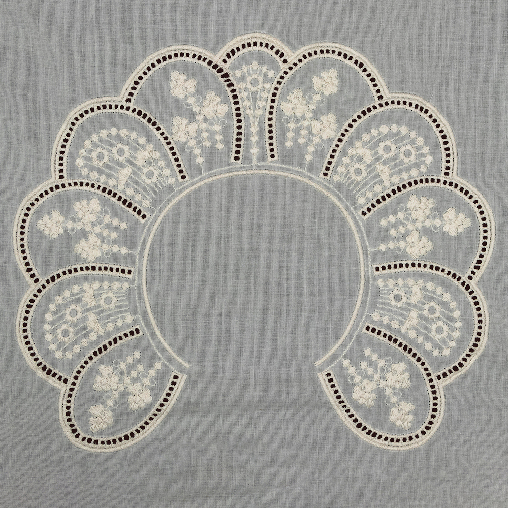 Floral Embroidery Neck Laces