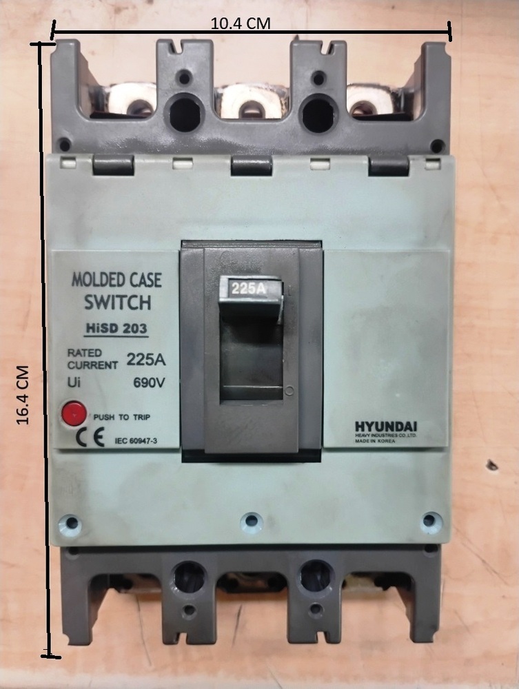 Hyundai Hisd Molded Case Switch Pole Mccb Disconnector Switch - Application: Marine Ship Main Switchboards & Generator Panels