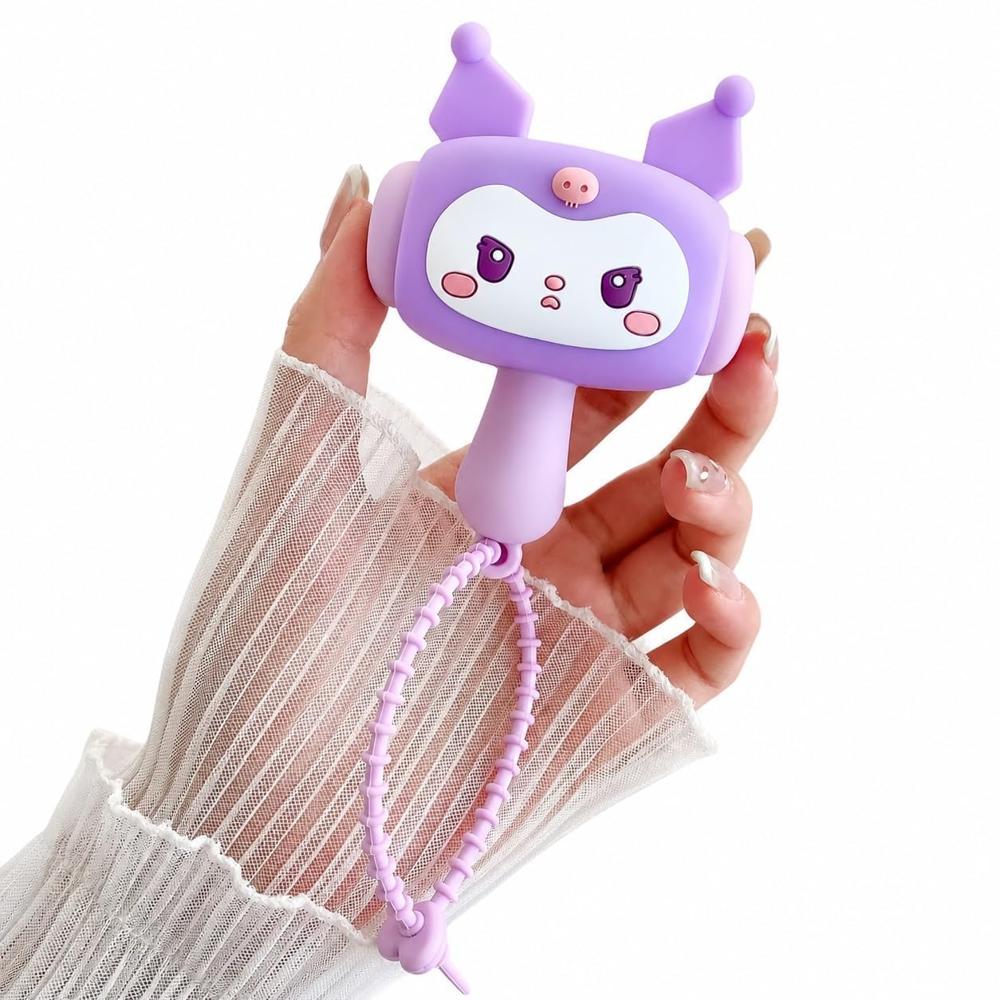 Cartoon Character Silicone Squeaky Hammer Toy