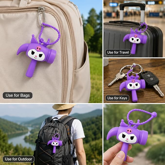 Cartoon Character Silicone Squeaky Hammer Toy