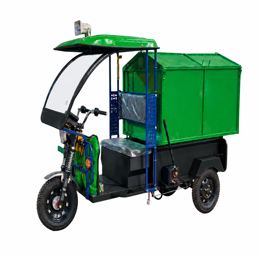 E Ricksaw Garbage Loader - Country Of Origin: India