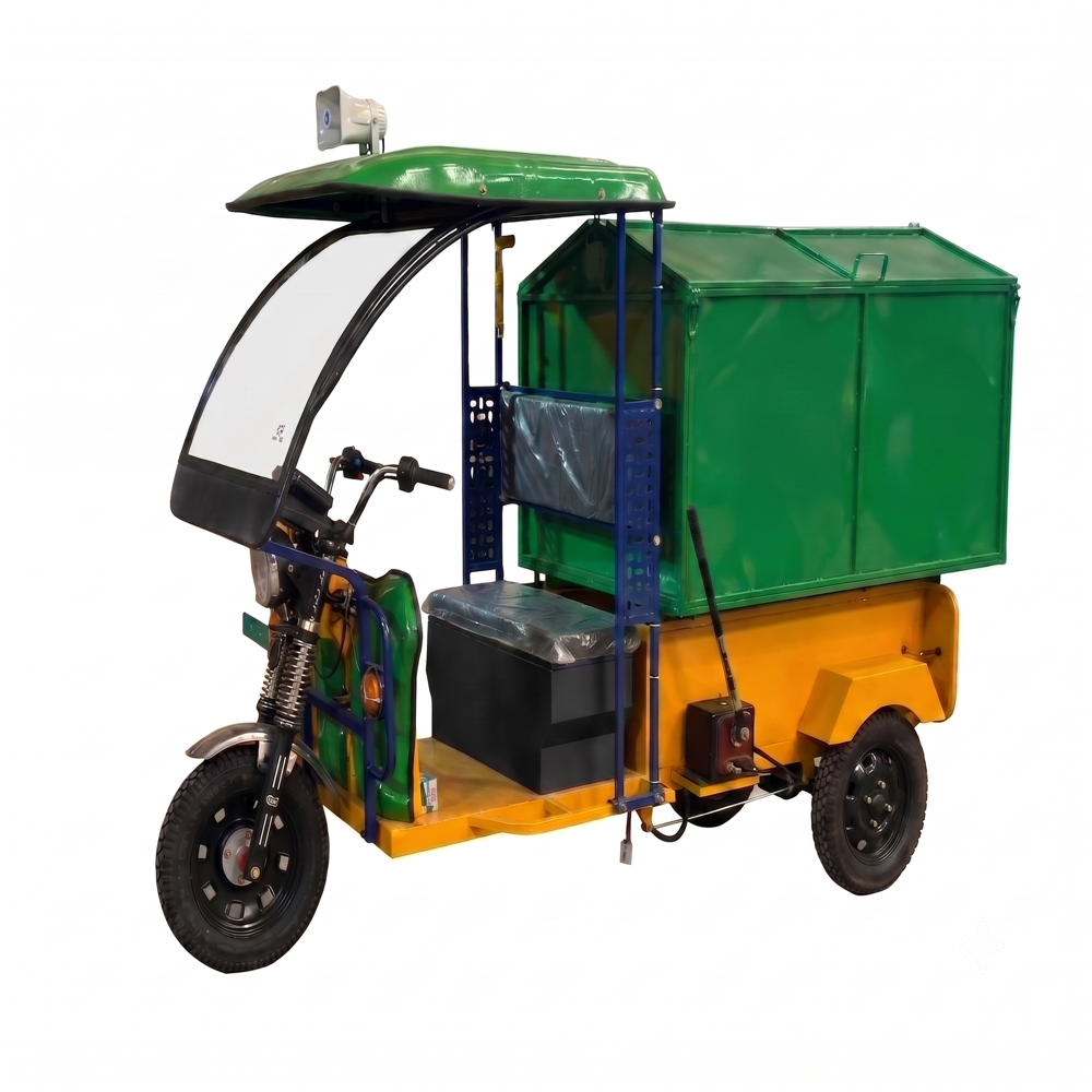 E Ricksaw Garbage Loader - Country Of Origin: India
