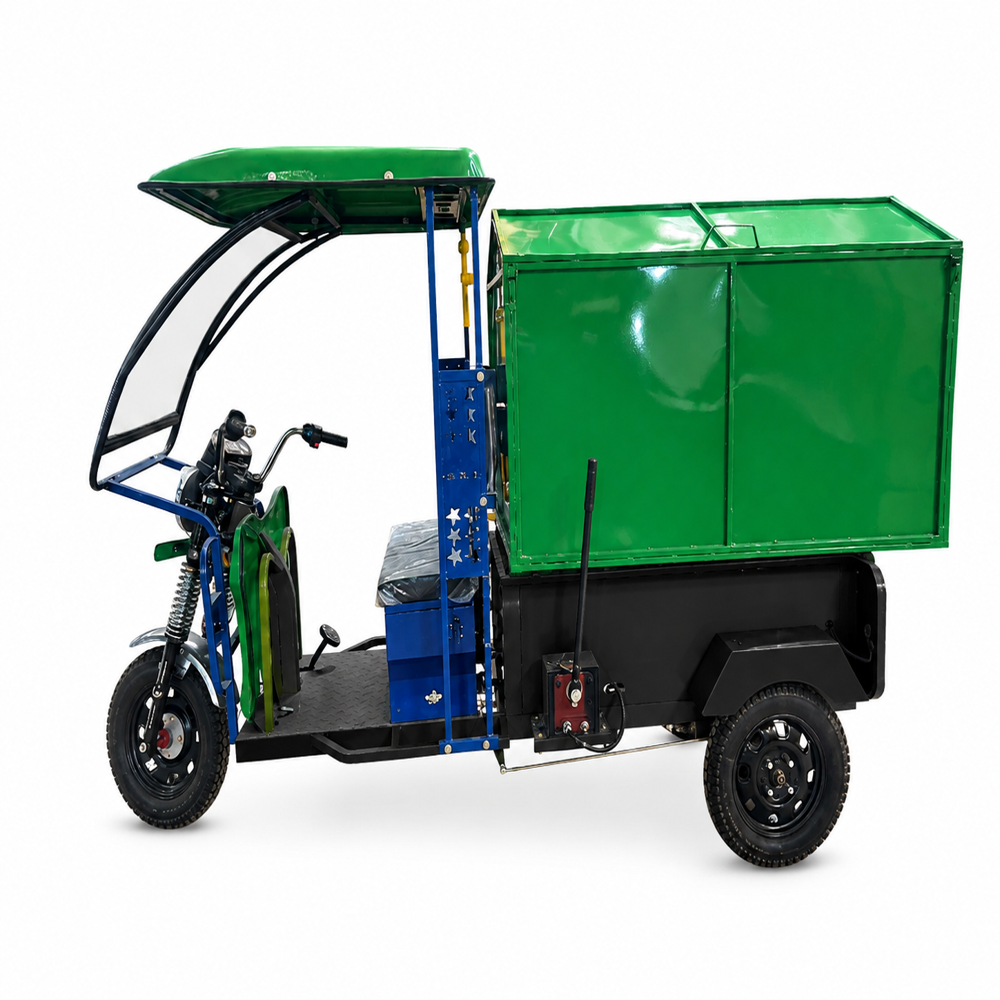 E Ricksaw Garbage Loader - Country Of Origin: India