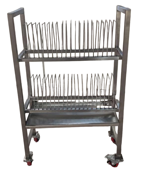 SS Plate Storage Rack