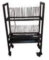 SS Plate Storage Rack