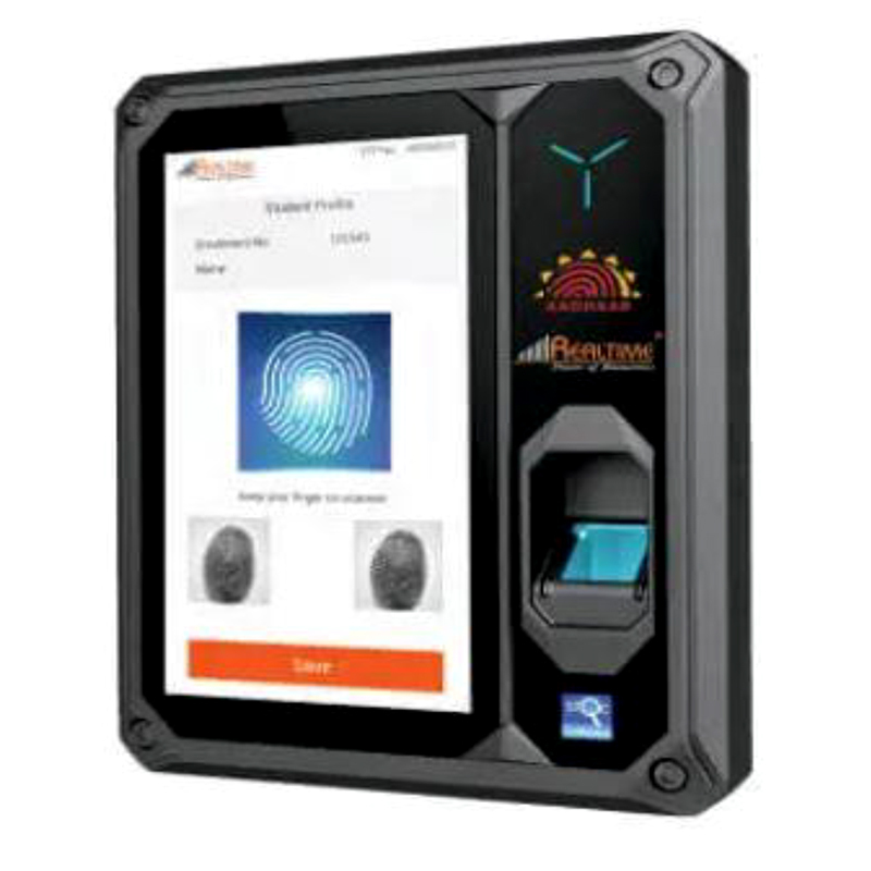 Realtime Face And Fingerprint Attendance Machine