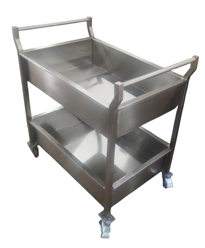 SS 304 Food Service Trolley