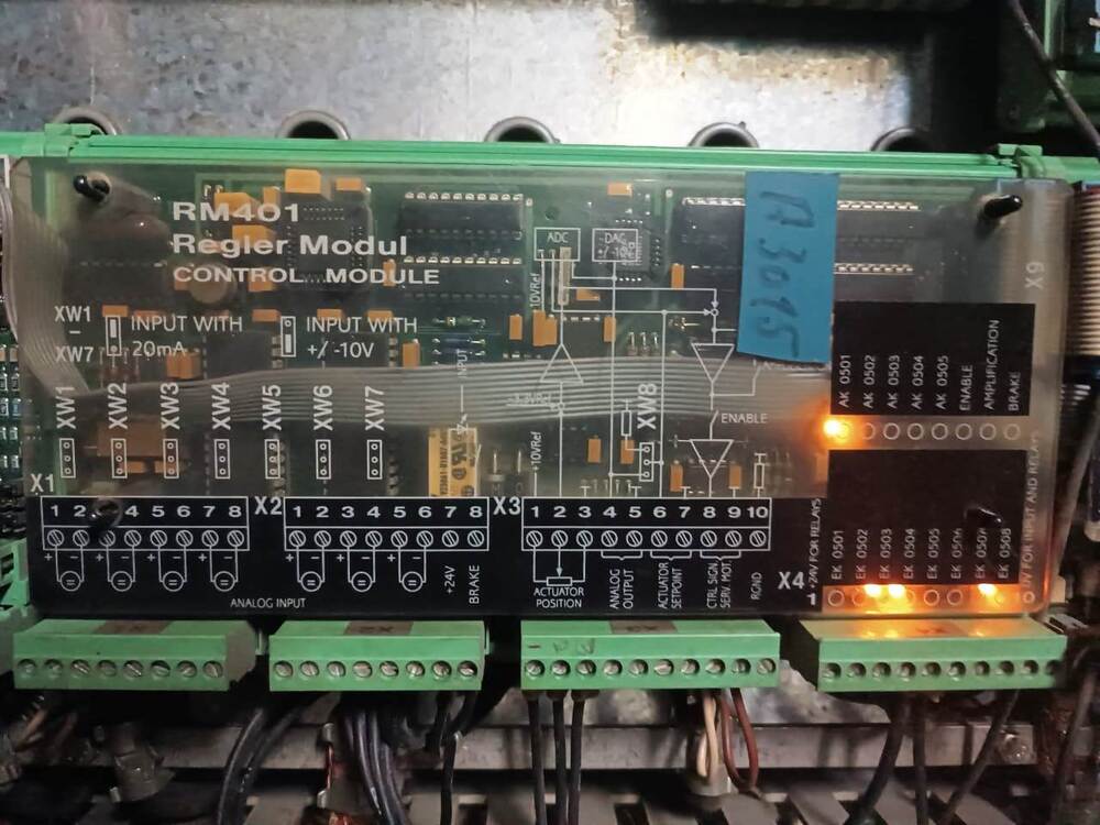 Regler Modul Control Module Card - Mounting Type: Standard Industrial Enclosure / Rack Panel Mount