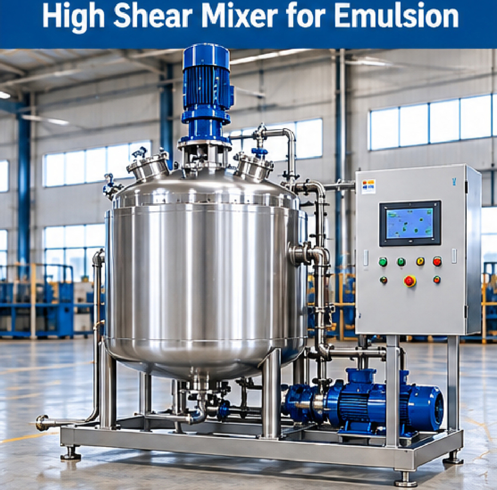 High Shear Mixer for Emulsion