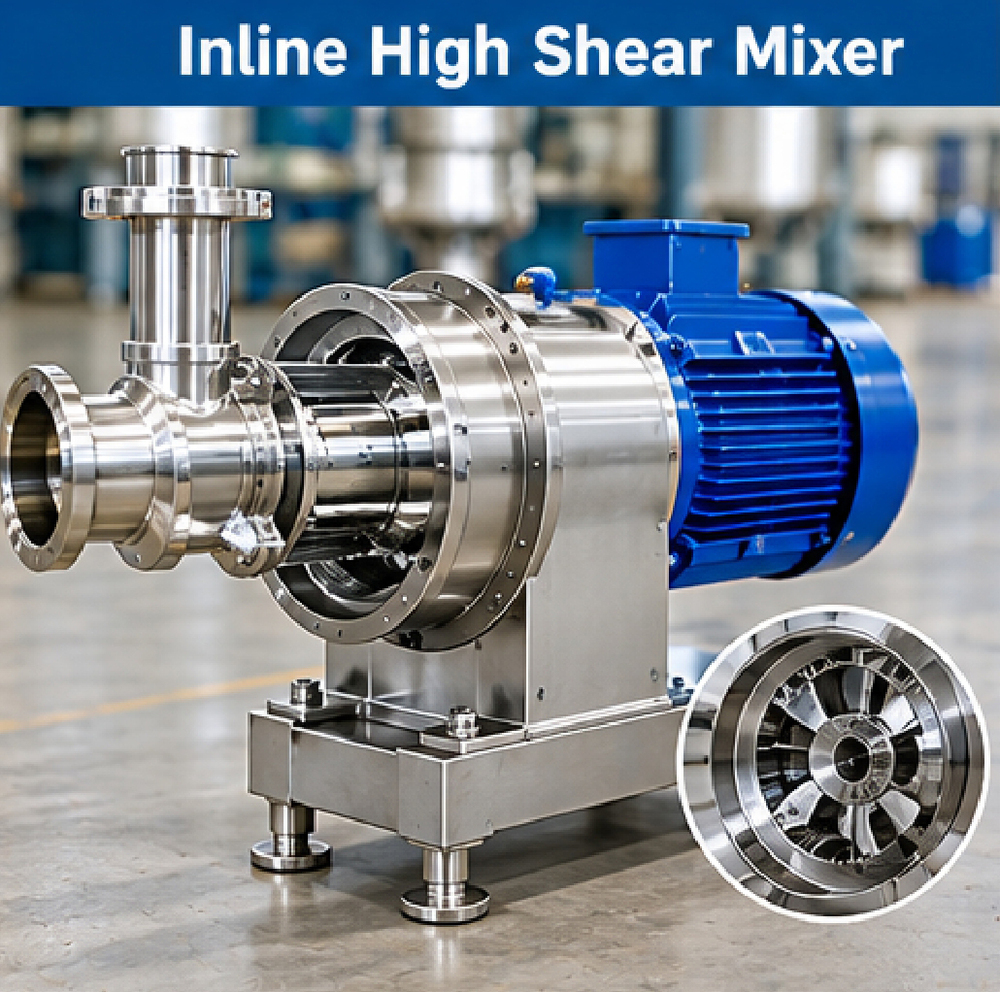 High Shear Mixing And Emulsion Skid