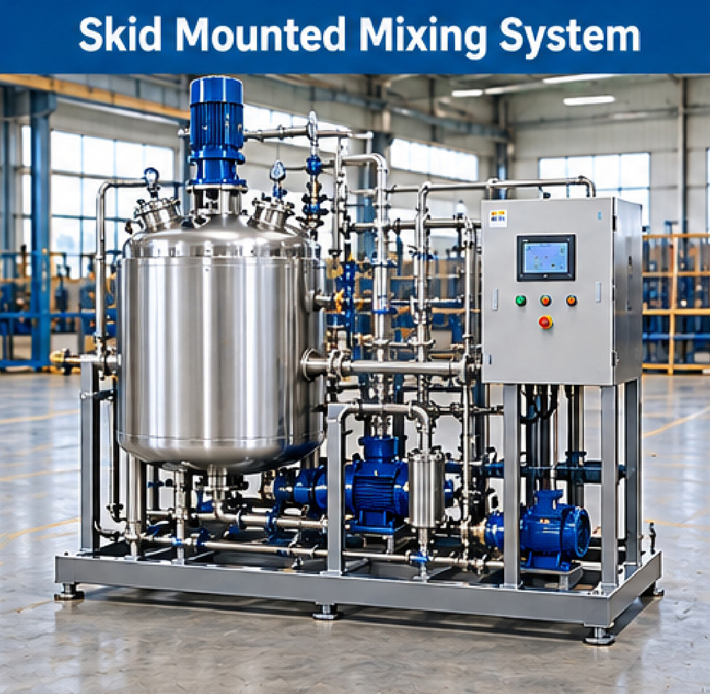 Skid Mounted Mixing System