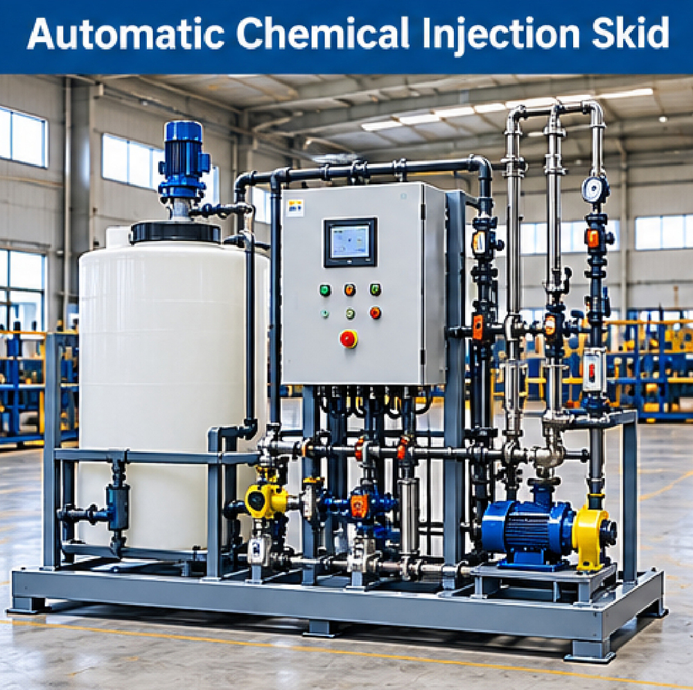 Automated Chemical Dosing Skid