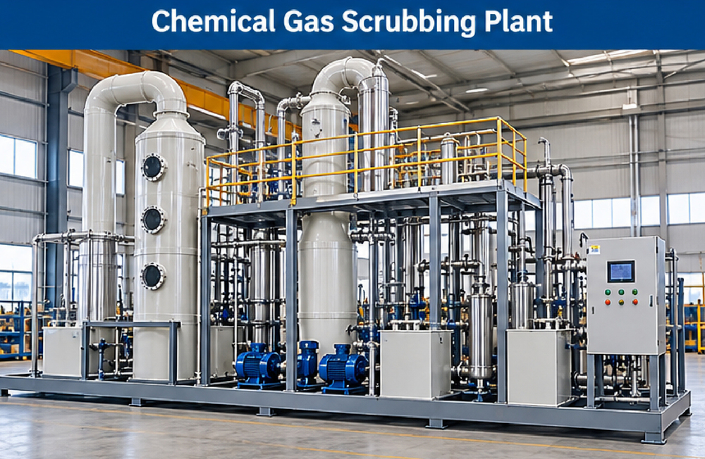Chemical Gas Scrubbing Plant