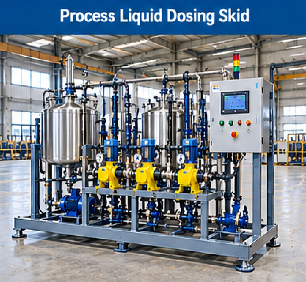 Process Liquid Dosing Skid