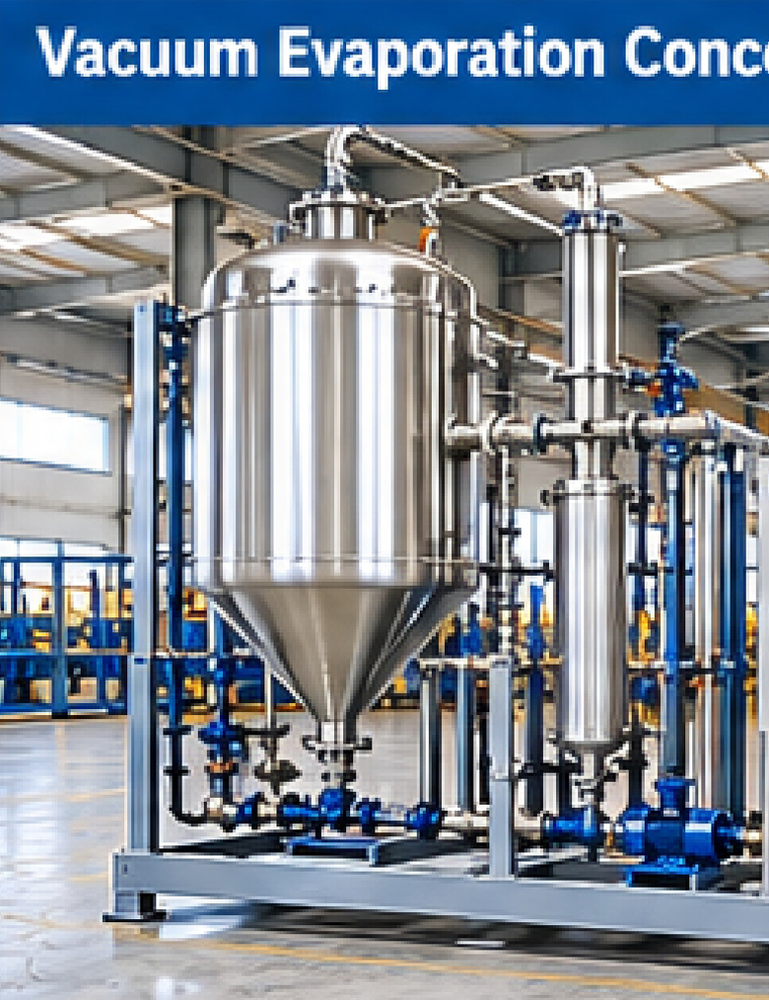 Vacuum Evaporation And Concentrator Skid