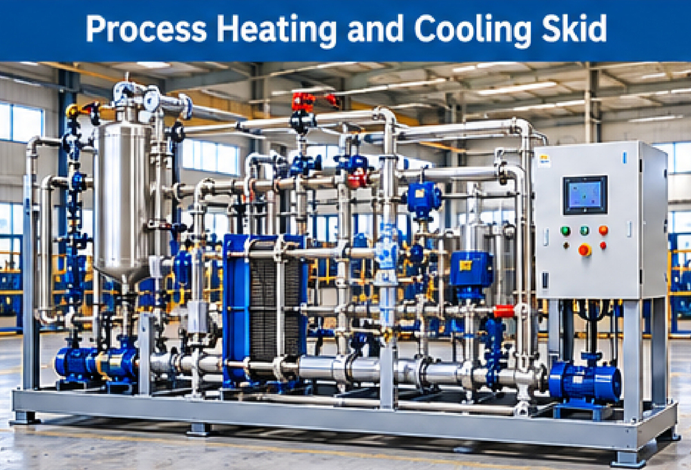 Process Heating and Cooling Skid