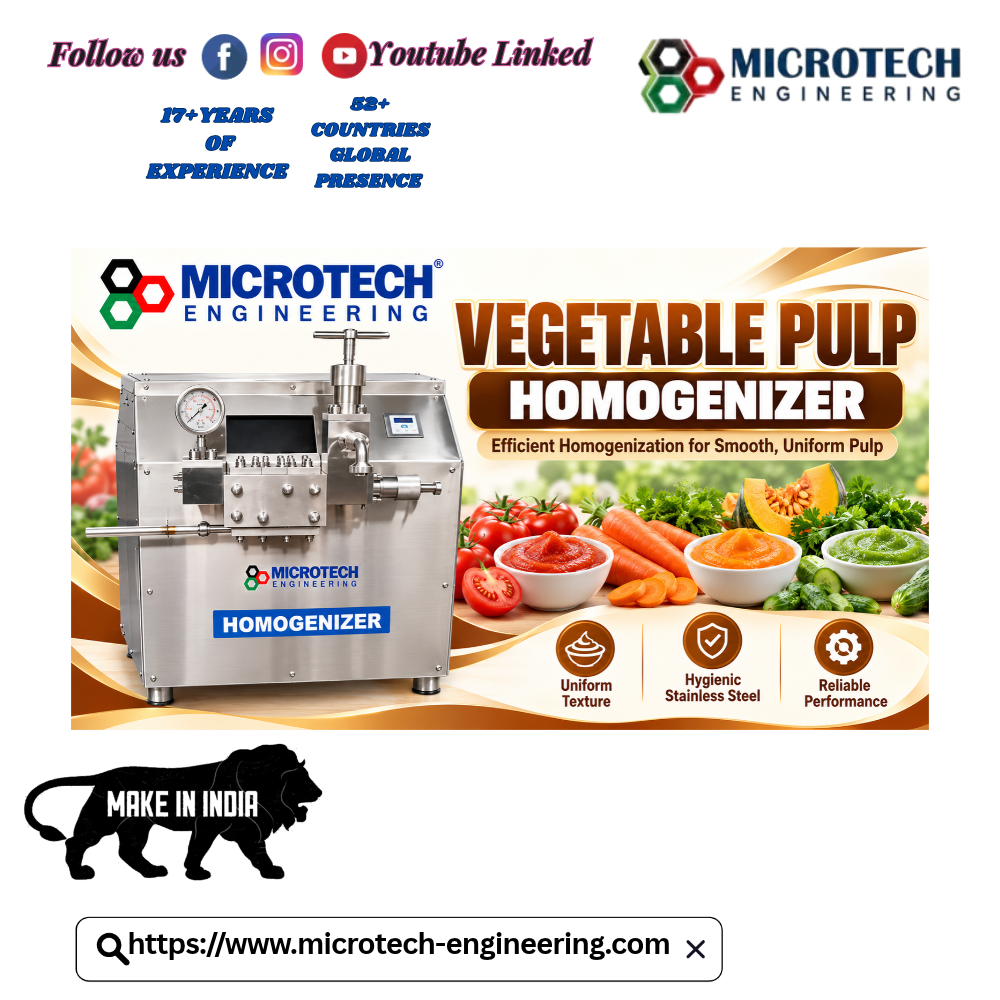 Vegetable Pulp Homogenizer