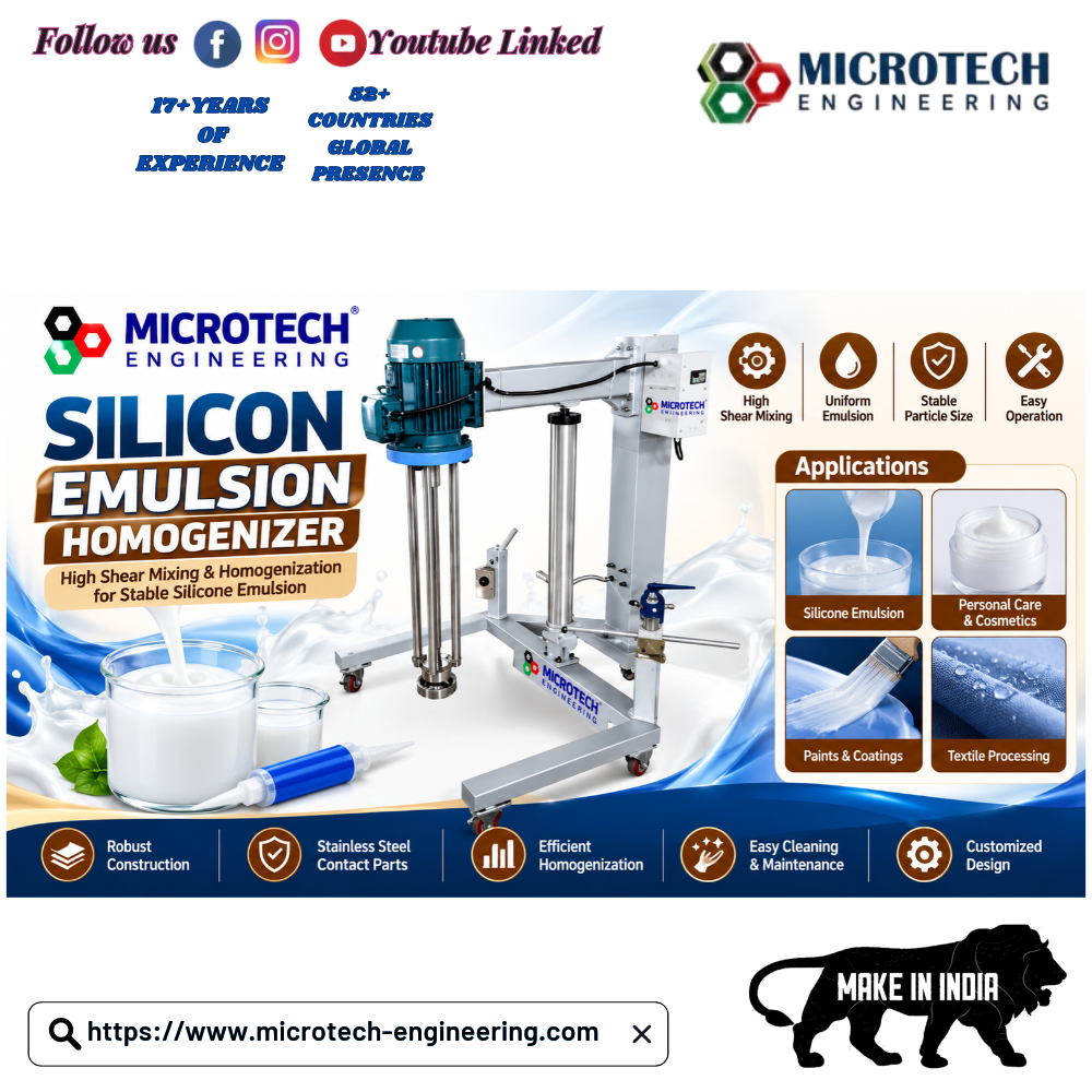 SILICON EMULSION HOMOGENIZER 