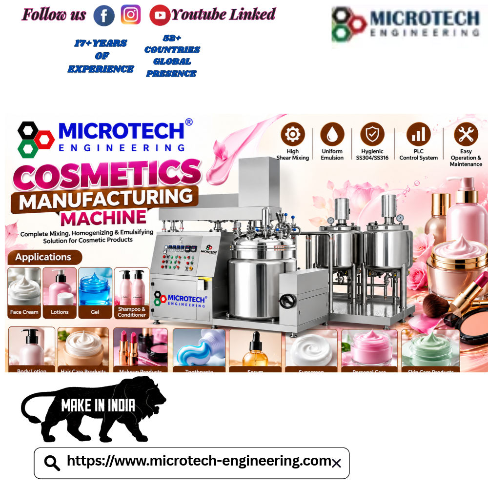 Cosmetics Manufacturing Machine