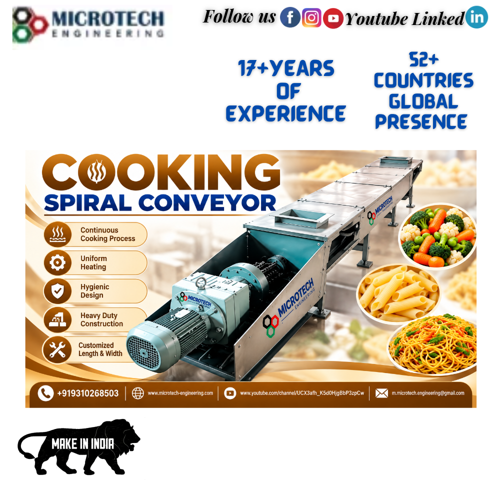 Cooking Spiral Conveyor