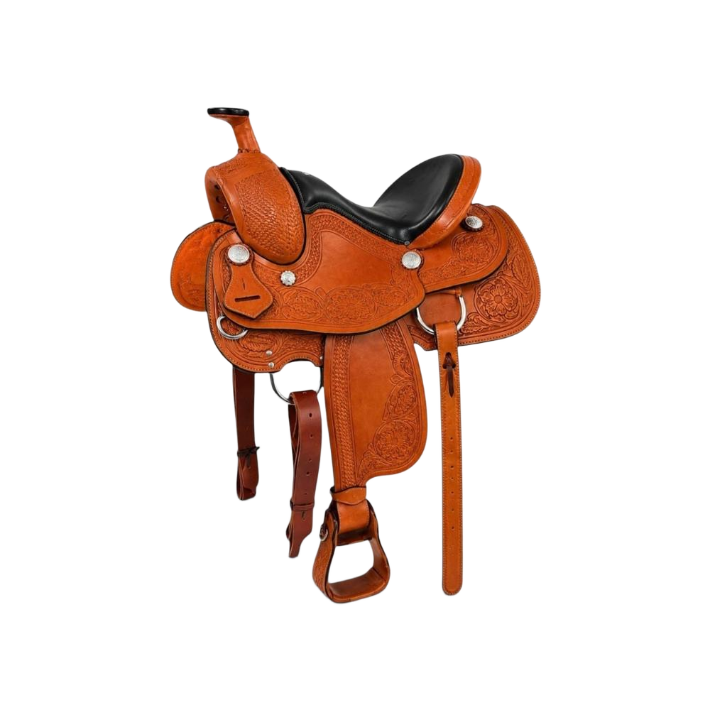 घोड़े की चमड़े की वेस्टर्न saddle