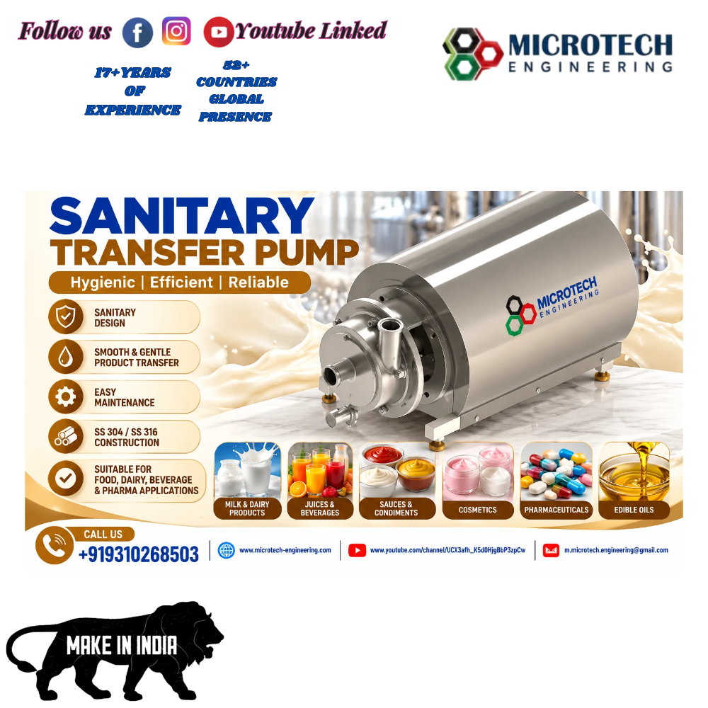Sanitary Transfer Pump